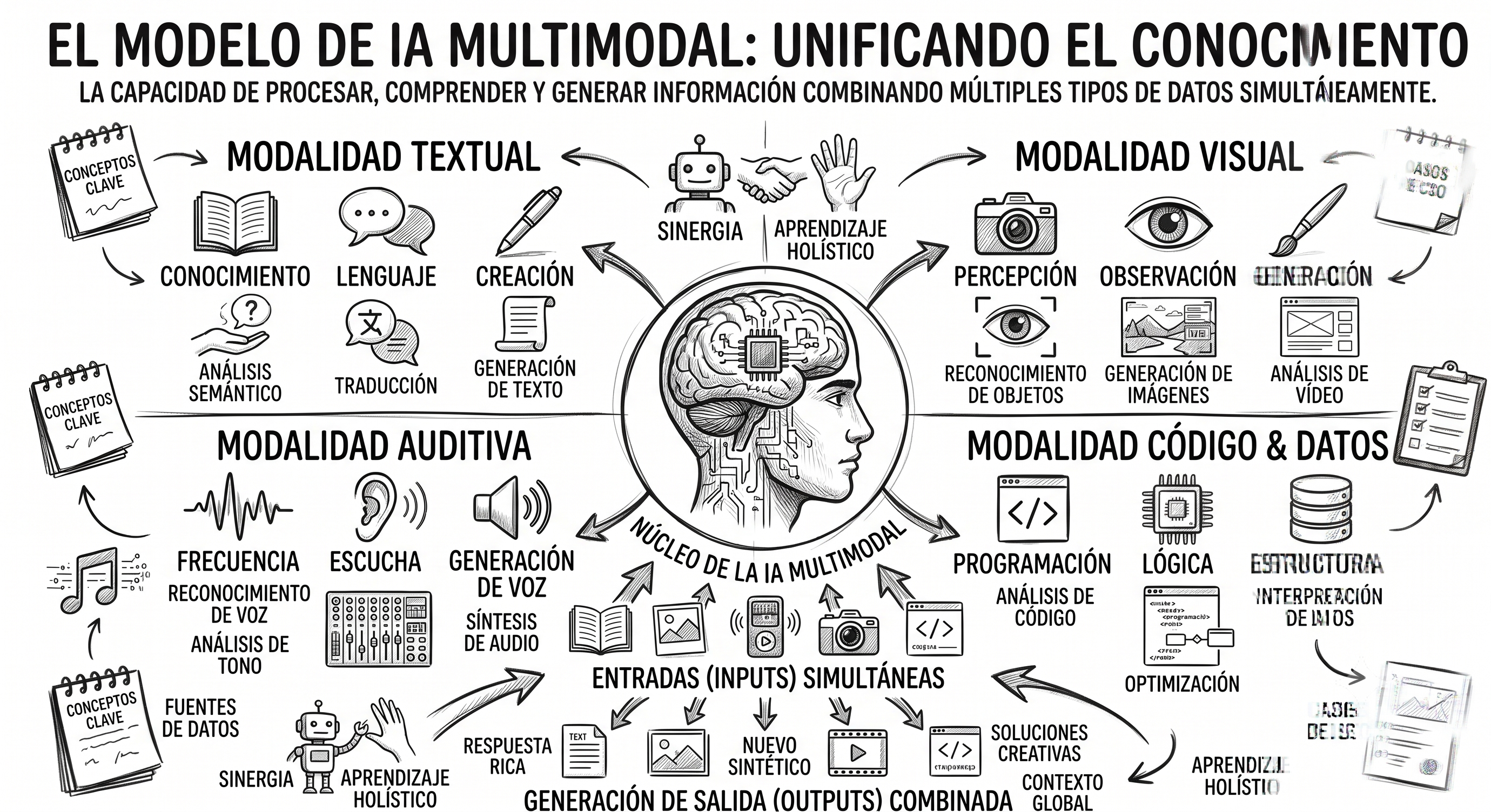 Qué es una IA multimodal